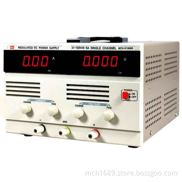 750W 150V 5A & 450W 150V 3A & 600W 150V 4A Variable Single Channel Switching DC Power Supply with CE & RoHS (MCH-K1505D & MCH-K1503D & MCH-K1504D)